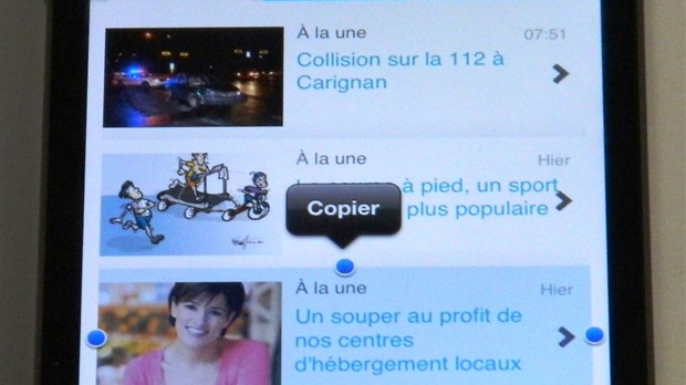 Votre journal local devient mobile !